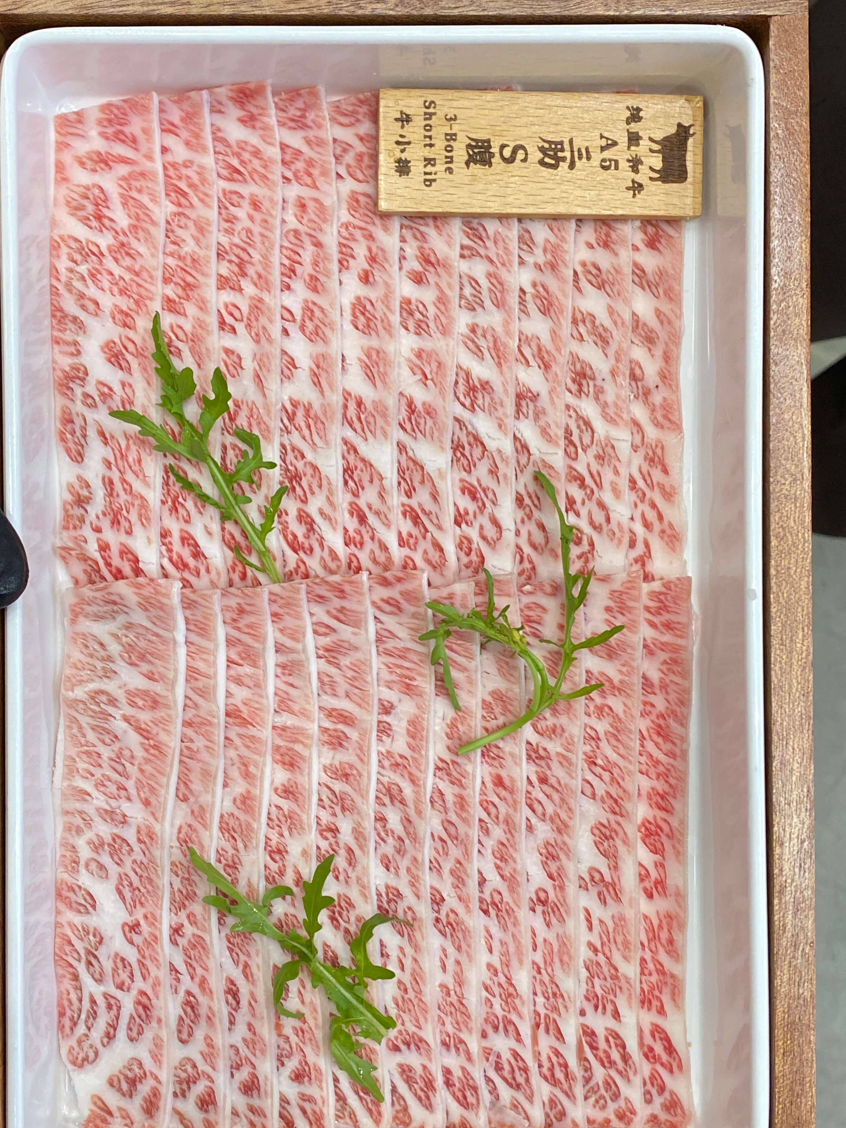 A5 牛小排和牛实拍