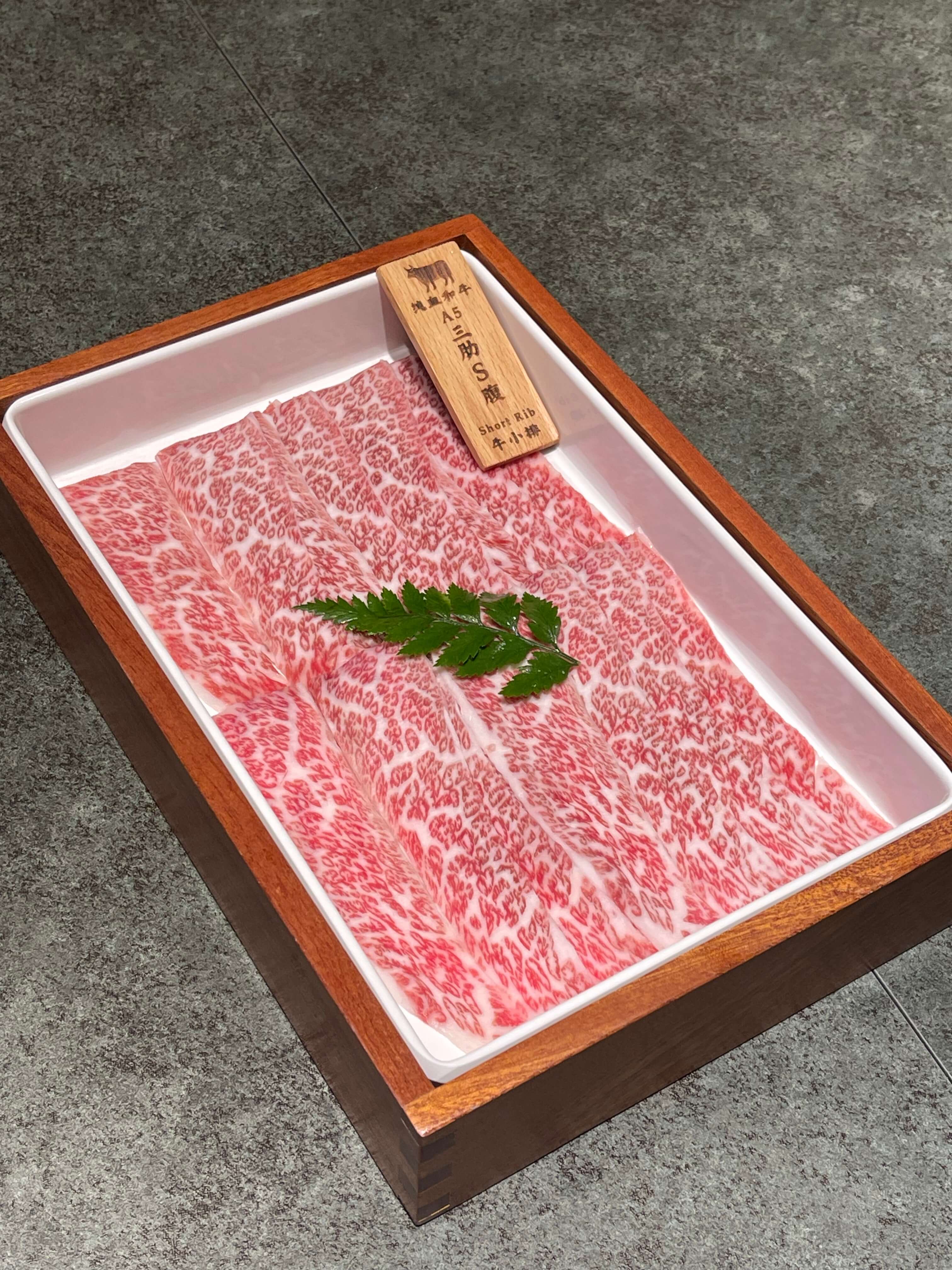 A5 三肋 S 腹和牛实拍