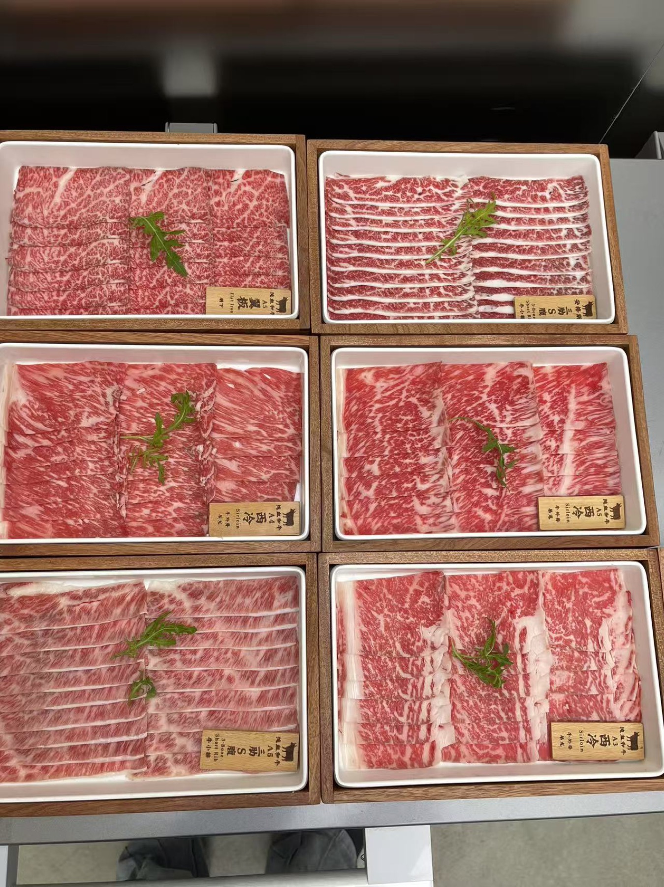 有肉实拍：适合涮煮的分切和牛肉片